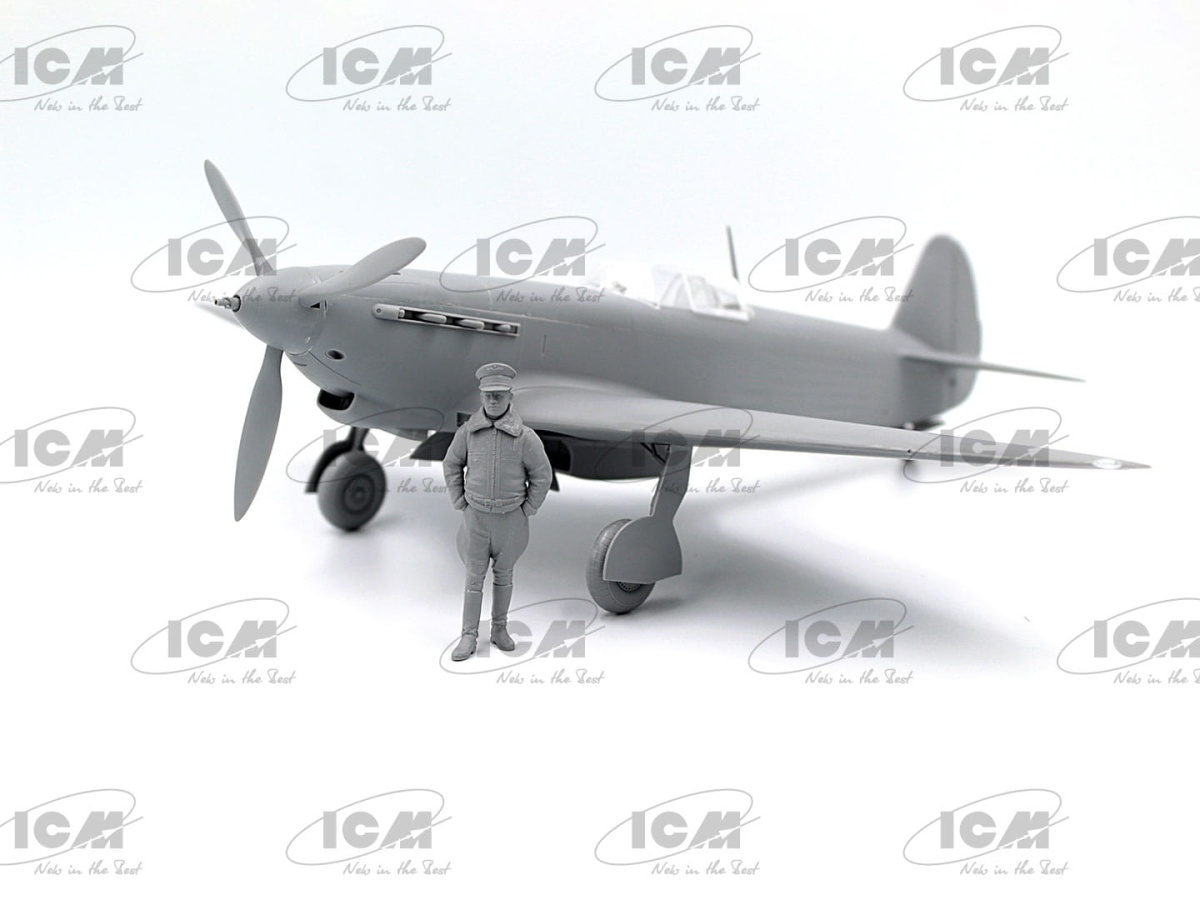 Zdjęcie dodatkowe produktu Normandie-Niemen. Plane of Marcel Lefevre 1:32 ICM 32092