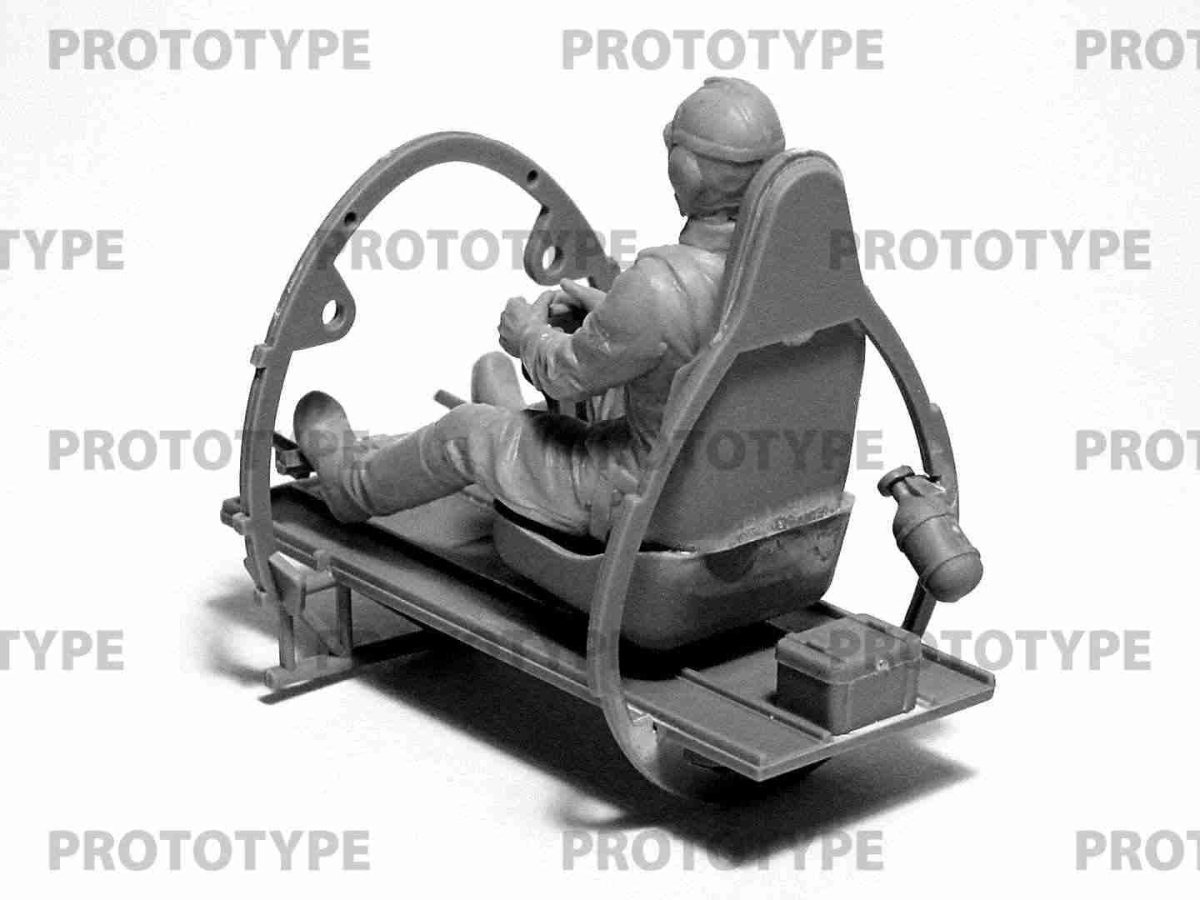 Zdjęcie dodatkowe produktu WWII Allies Pilots in the cockpit 1:32 ICM 32112