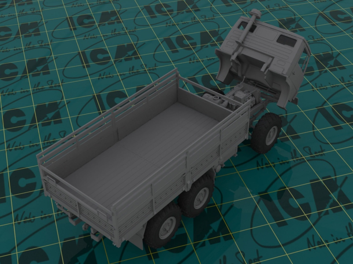 Zdjęcie dodatkowe produktu Soviet Six-Wheel Army Truck 1:35 ICM 35001