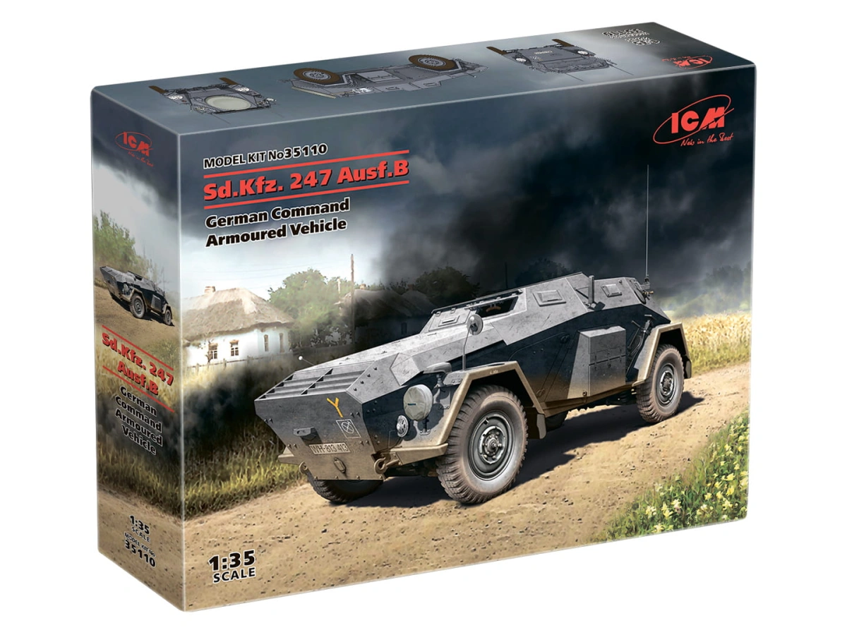 Zdjęcie dodatkowe produktu Sd.Kfz. 247 Ausf.B 1:35 ICM 35110