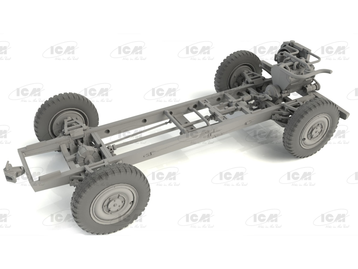 Zdjęcie dodatkowe produktu Sd.Kfz. 247 Ausf.B with Crew 1:35 ICM 35111