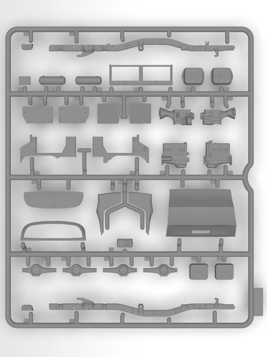 Zdjęcie dodatkowe produktu Unimog S 404 Krankenwagen 1:35 ICM 35138