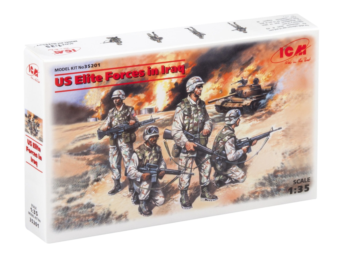 Zdjęcie dodatkowe produktu US Elite Forces in Iraq 1:35 ICM 35201