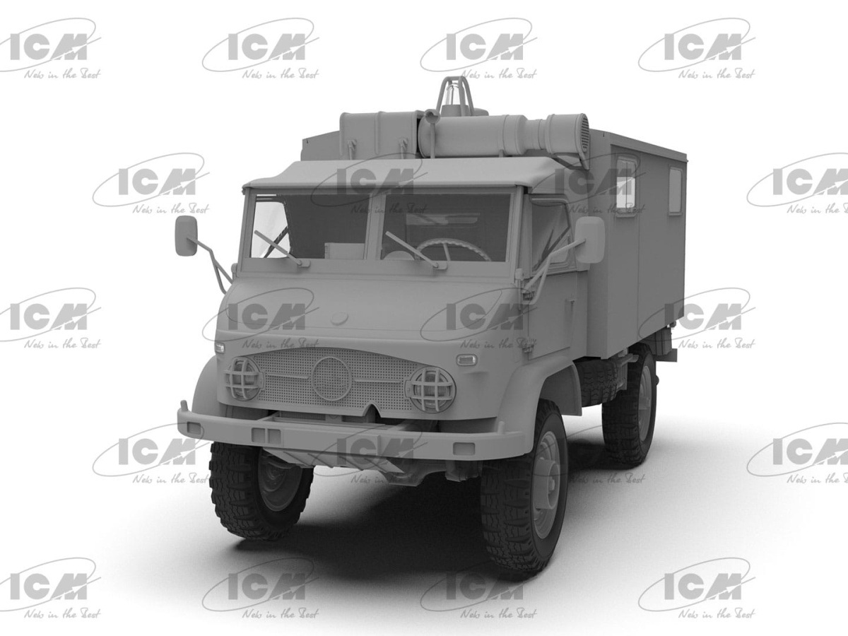 Zdjęcie dodatkowe produktu Unimog S 404 Krankenwagen 1:35 ICM 35138