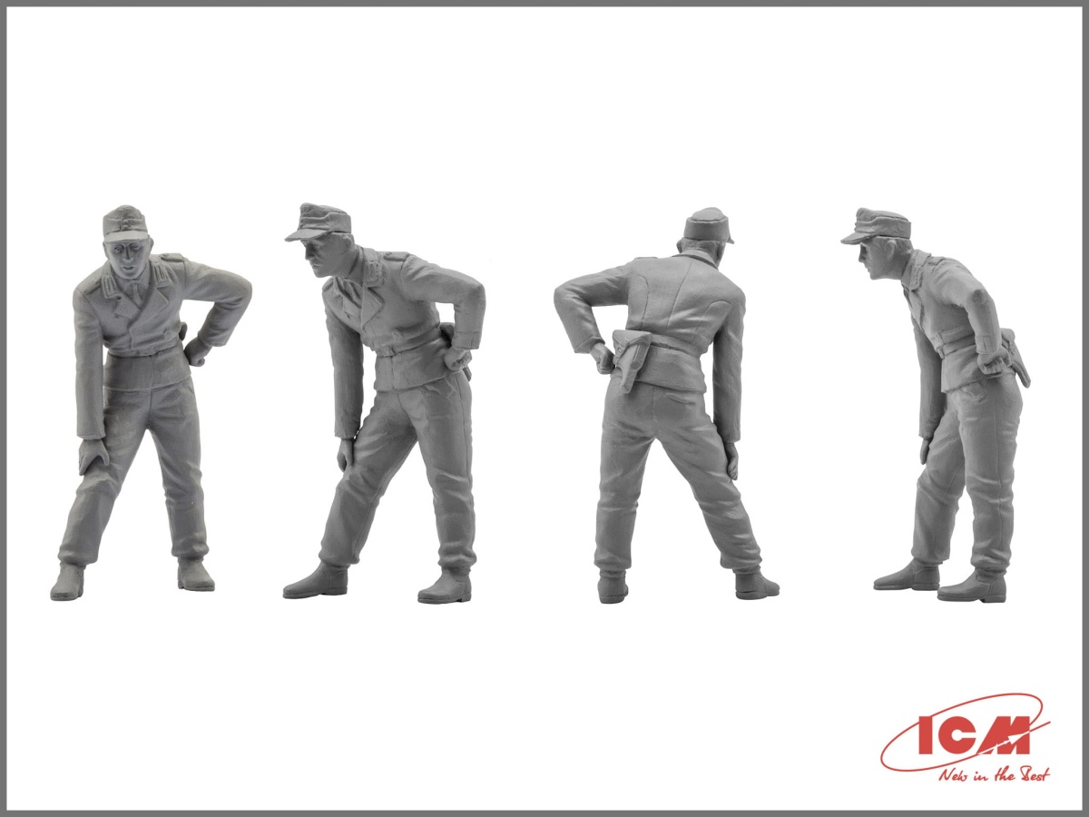 Zdjęcie dodatkowe produktu German Tank Crew (1943-1945) 1:35 ICM 35211