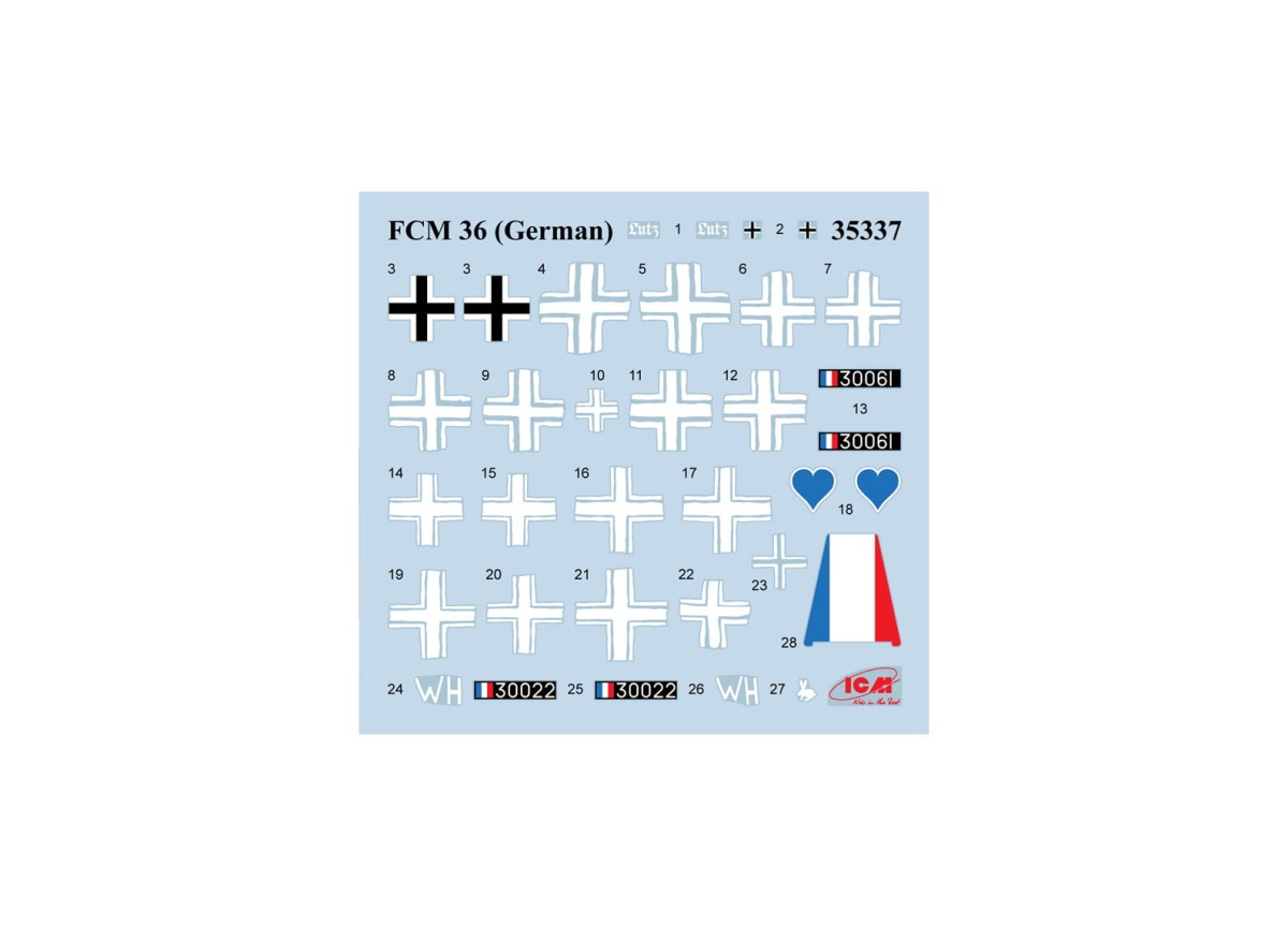 Zdjęcie dodatkowe produktu FCM 36 1:35 ICM 35337