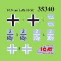 Zdjęcie dodatkowe produktu 10.5cm leFH 16(Sf) auf Geschutzwagen FCM36 (f) 1:35 ICM 35340
