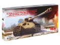 Zdjęcie dodatkowe produktu Pz.Kpfw.VI Ausf.B King Tiger (late production) with full interior 1:35 ICM 35364