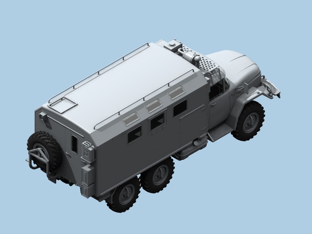 Zdjęcie dodatkowe produktu ZiL-131 KShM 1:35 ICM 35517