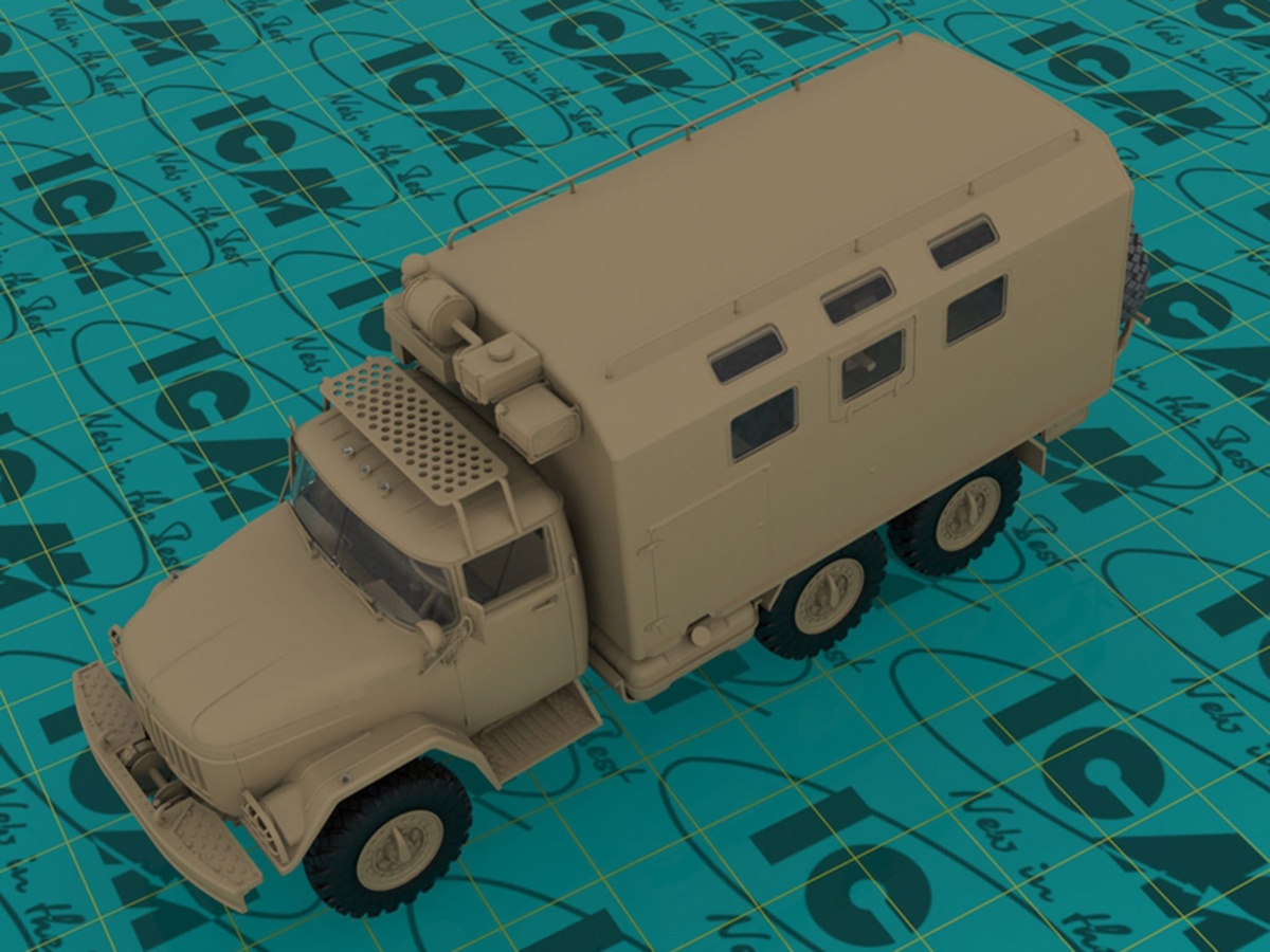 Zdjęcie dodatkowe produktu ZiL-131 Emergency Truck 1:35 ICM 35518