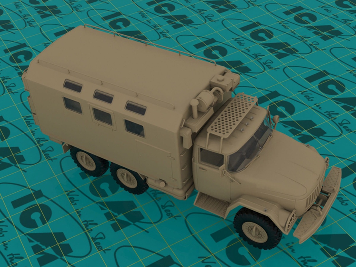 Zdjęcie dodatkowe produktu ZiL-131 Emergency Truck 1:35 ICM 35518