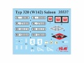 Zdjęcie dodatkowe produktu Typ 320 (W142) Saloon 1:35 ICM 35537