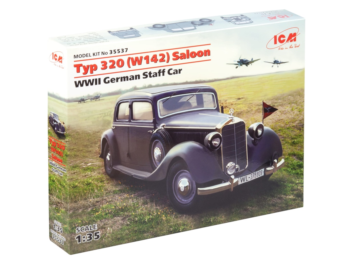 Zdjęcie dodatkowe produktu Typ 320 (W142) Saloon 1:35 ICM 35537