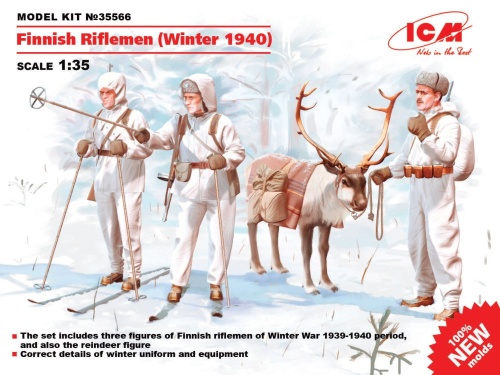 Finnish Riflemen (Winter 1940) 1:35 ICM 35566