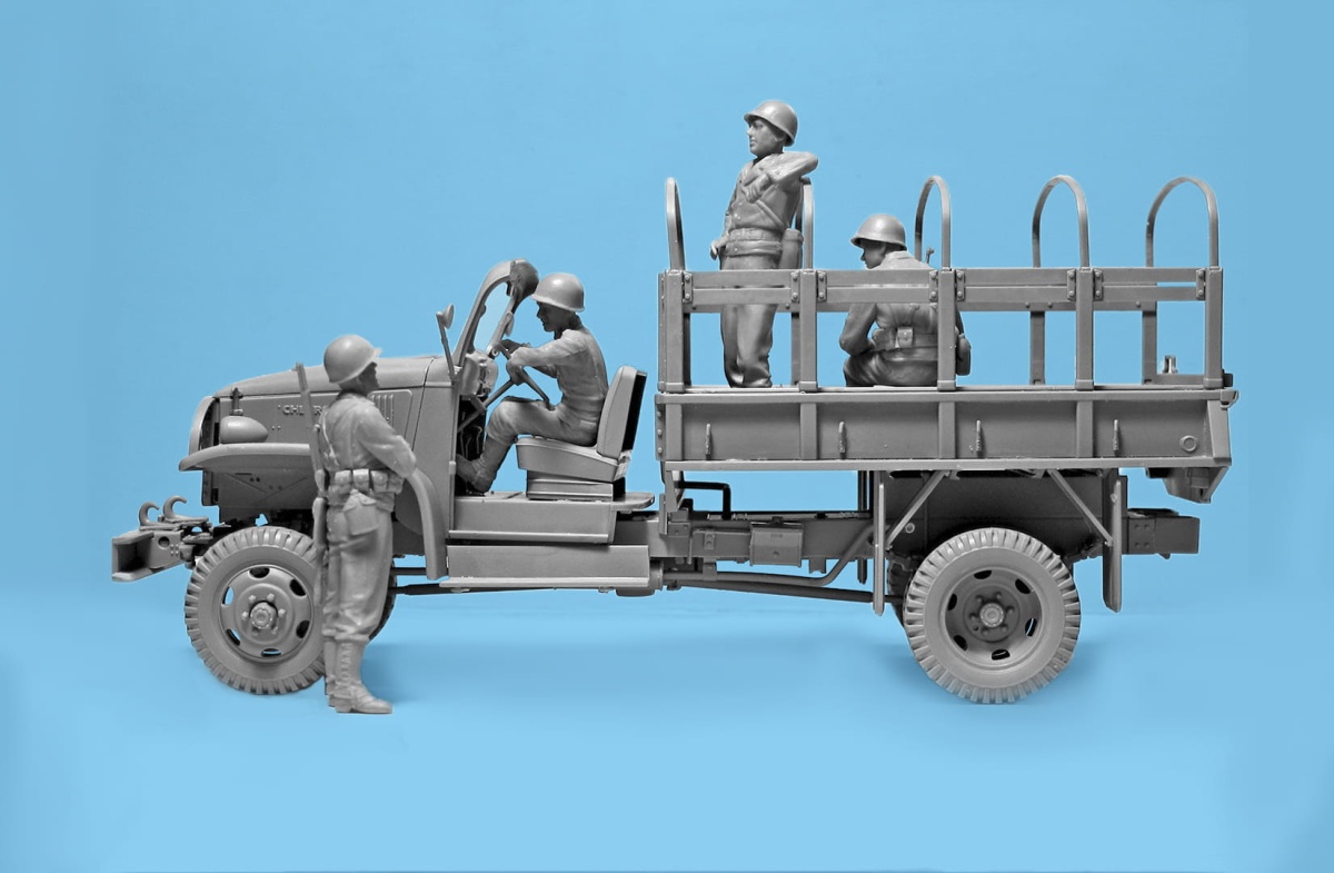 Zdjęcie dodatkowe produktu WWII US Military Patrol 1:35 ICM 35599