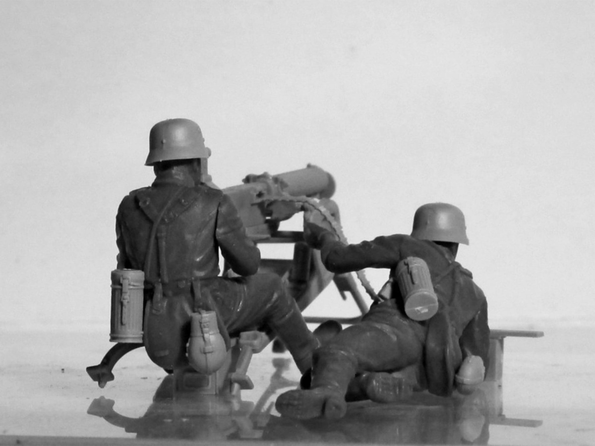 Zdjęcie dodatkowe produktu WWII German MG08 MG Team 1:35 ICM 35645