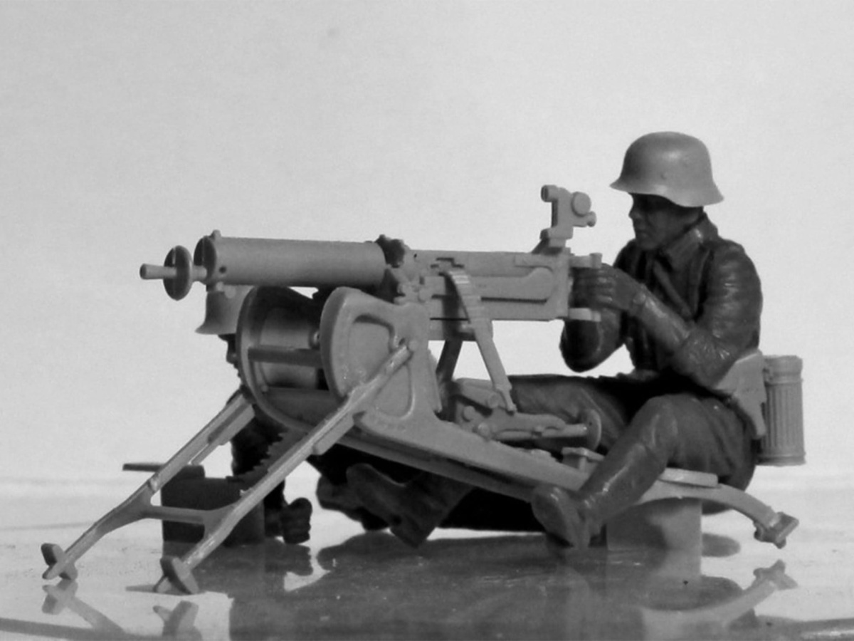 Zdjęcie dodatkowe produktu WWII German MG08 MG Team 1:35 ICM 35645