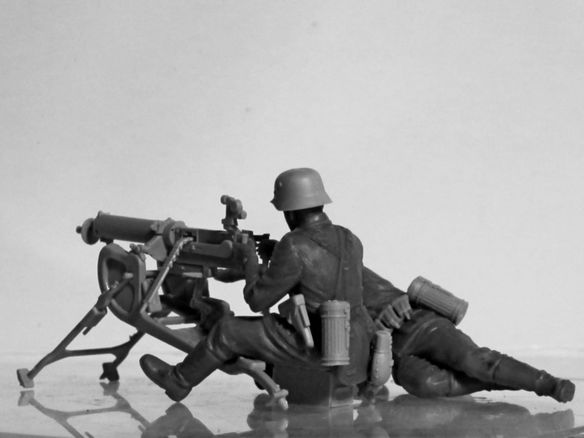 Zdjęcie dodatkowe produktu WWII German MG08 MG Team 1:35 ICM 35645