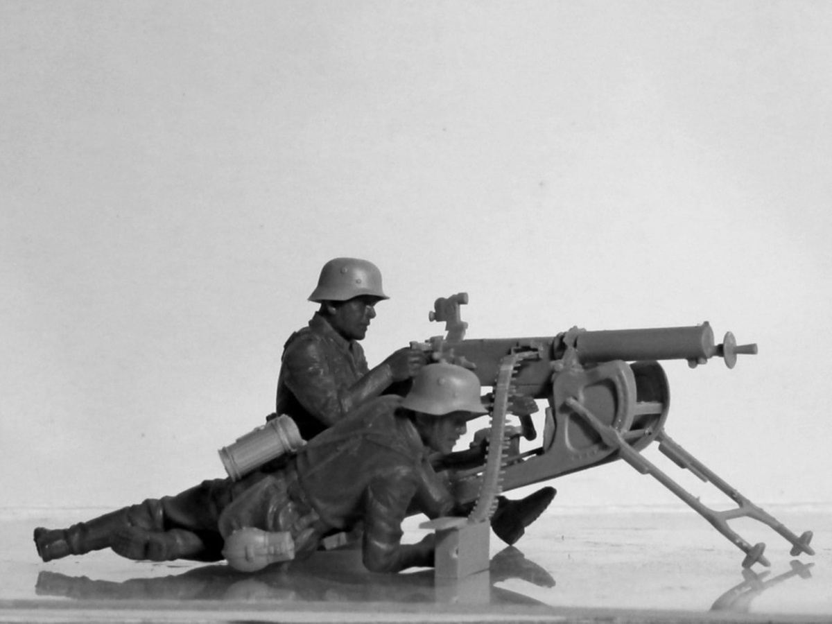 Zdjęcie dodatkowe produktu WWII German MG08 MG Team 1:35 ICM 35645