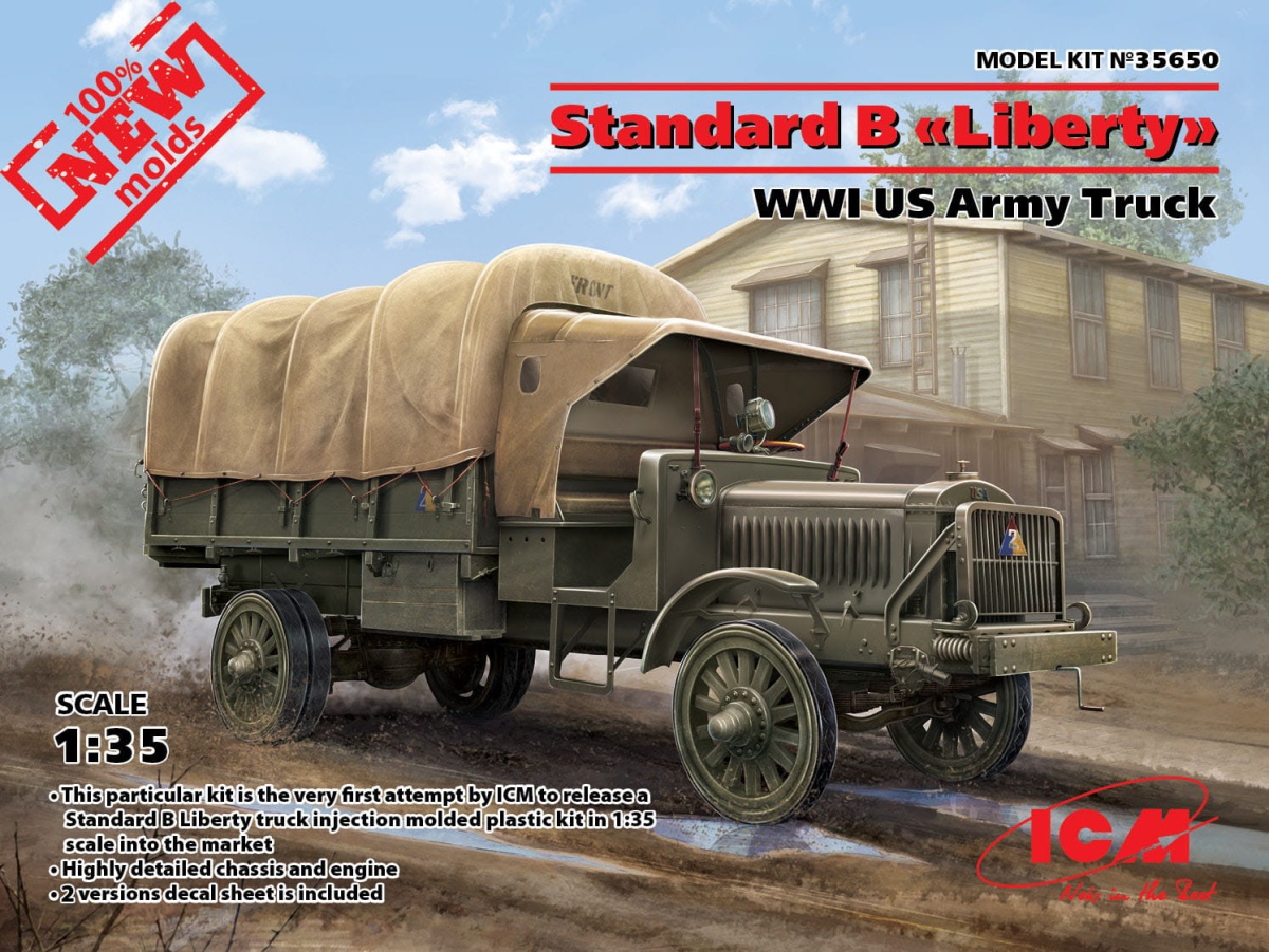 Zdjęcie główne produktu Standard B Liberty 1:35 ICM 35650