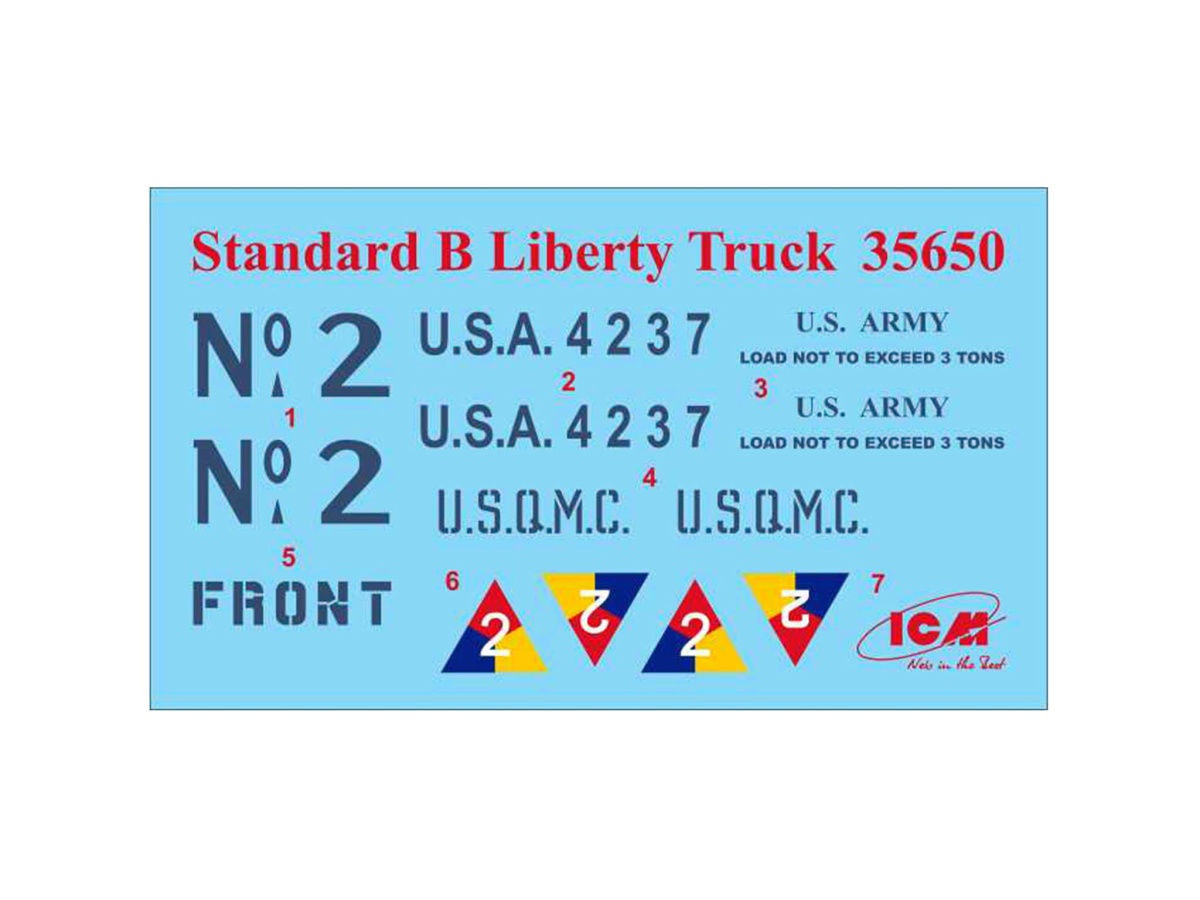 Zdjęcie dodatkowe produktu Standard B Liberty 1:35 ICM 35650