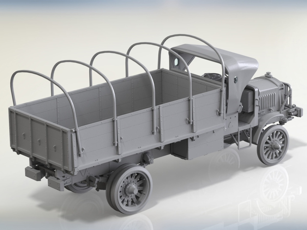 Zdjęcie dodatkowe produktu Standard B Liberty with WWI US Drivers 1:35 ICM 35653