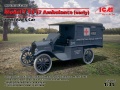 Zdjęcie główne produktu Model T 1917 Ambulance (early) 1:35 ICM 35665
