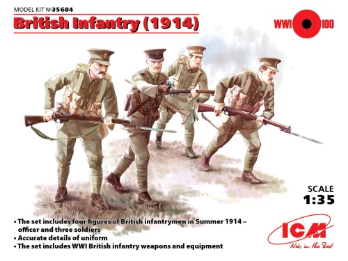 British Infantry (1914) 1:35 ICM 35684