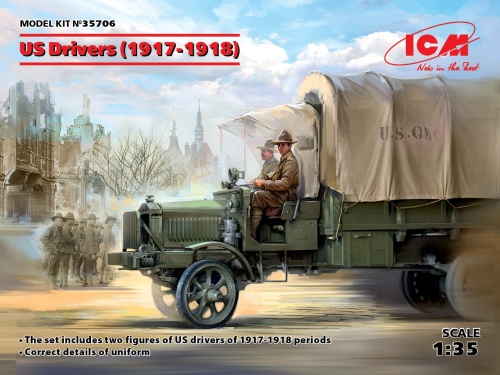 US Drivers (1917-1918) 1:35 ICM 35706