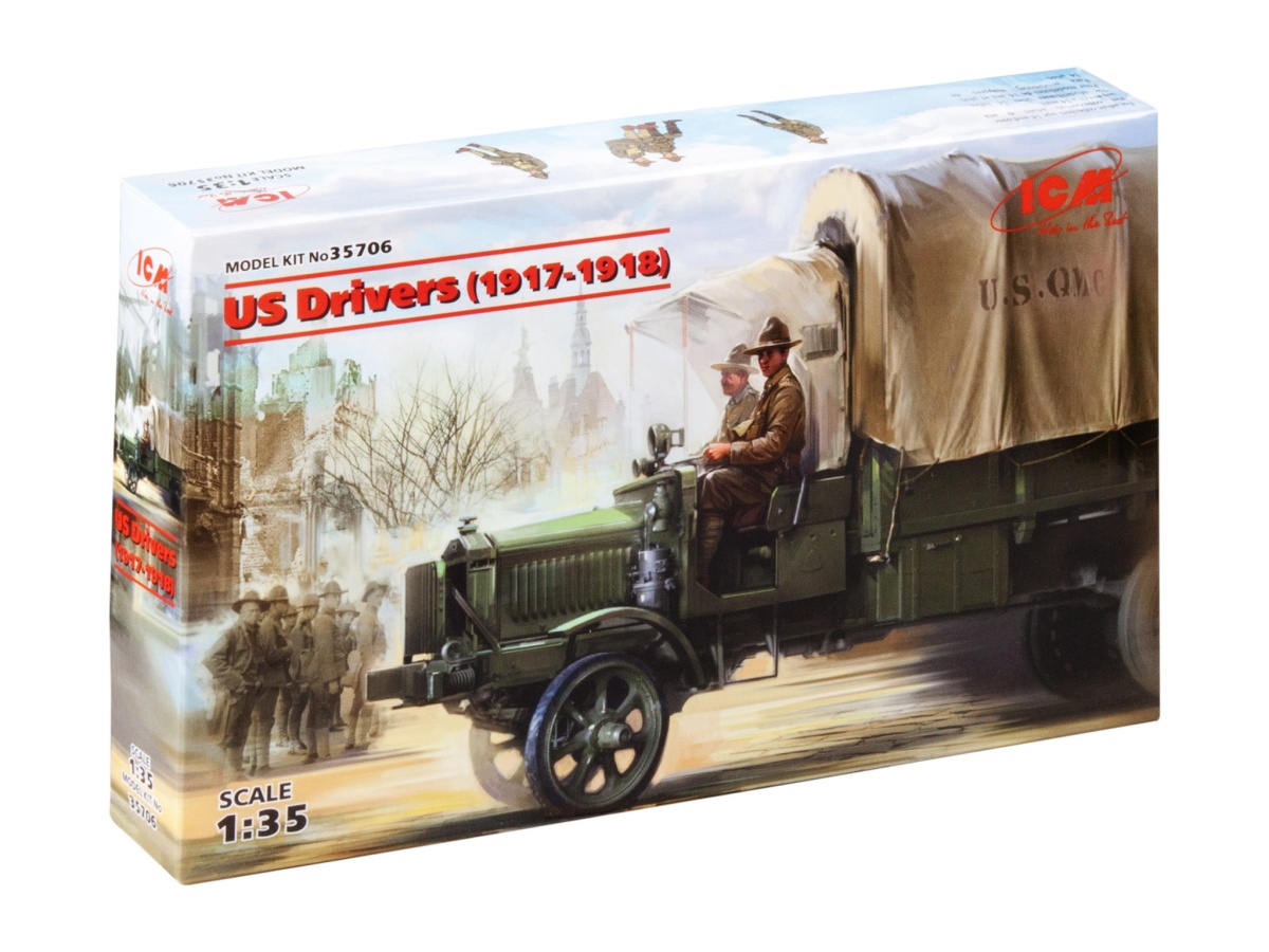 Zdjęcie dodatkowe produktu US Drivers (1917-1918) 1:35 ICM 35706