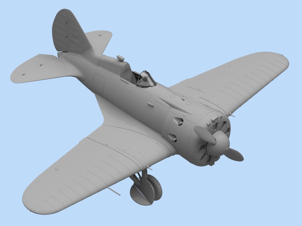 Zdjęcie dodatkowe produktu I-16 type 24 1:48 ICM 48097