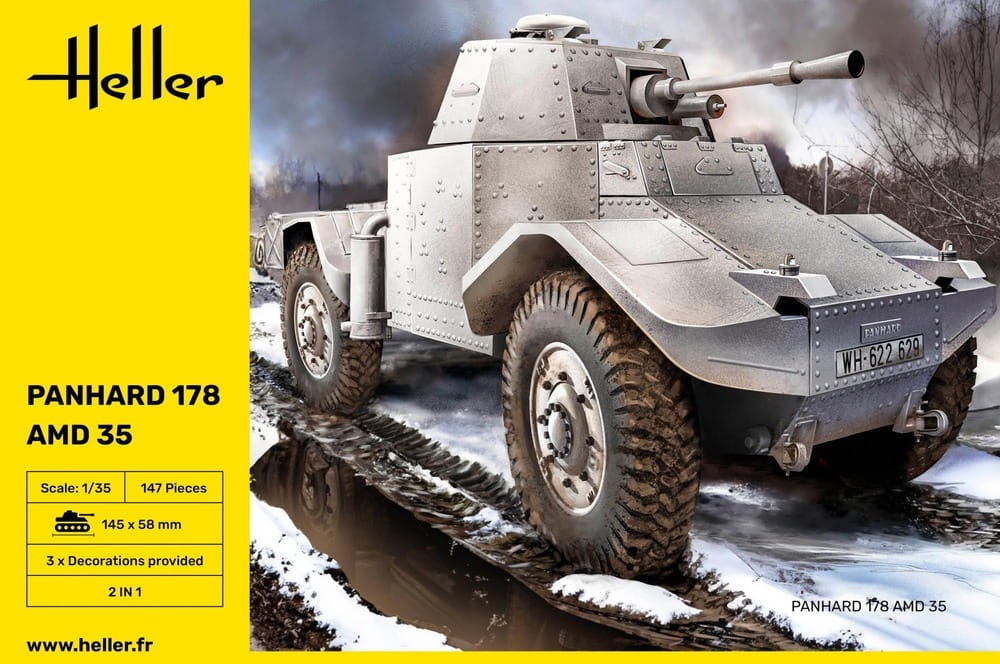 Zdjęcie dodatkowe produktu Panhard 178 1:35 Heller 30325