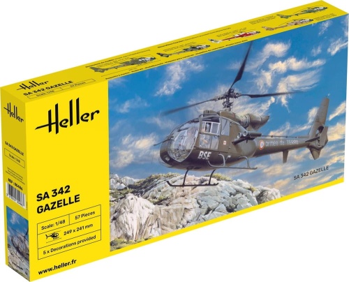 SA 342 Gazelle 1:48 Heller 80486