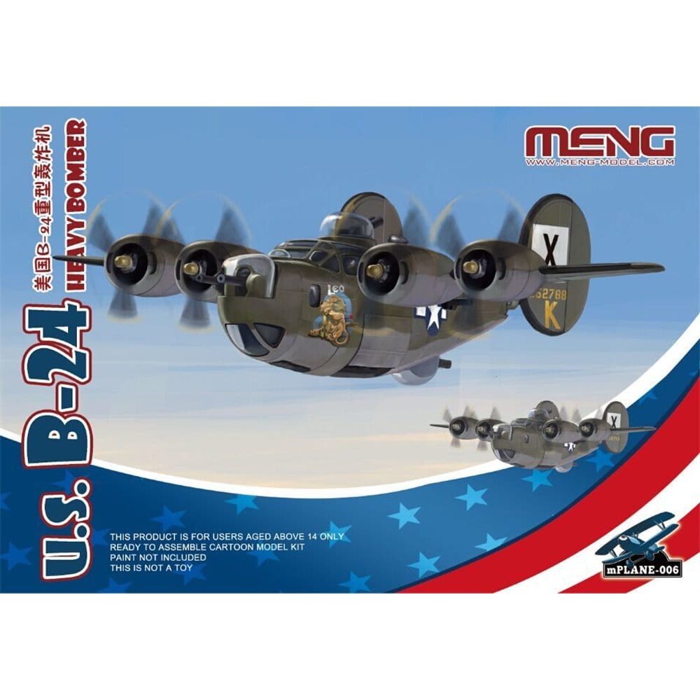 Zdjęcie główne produktu US B-24 Heavy Bomber Meng MPLANE006