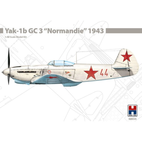 Yak-1b GC 3 Normandie 1943 1:48 Hobby 2000 48034
