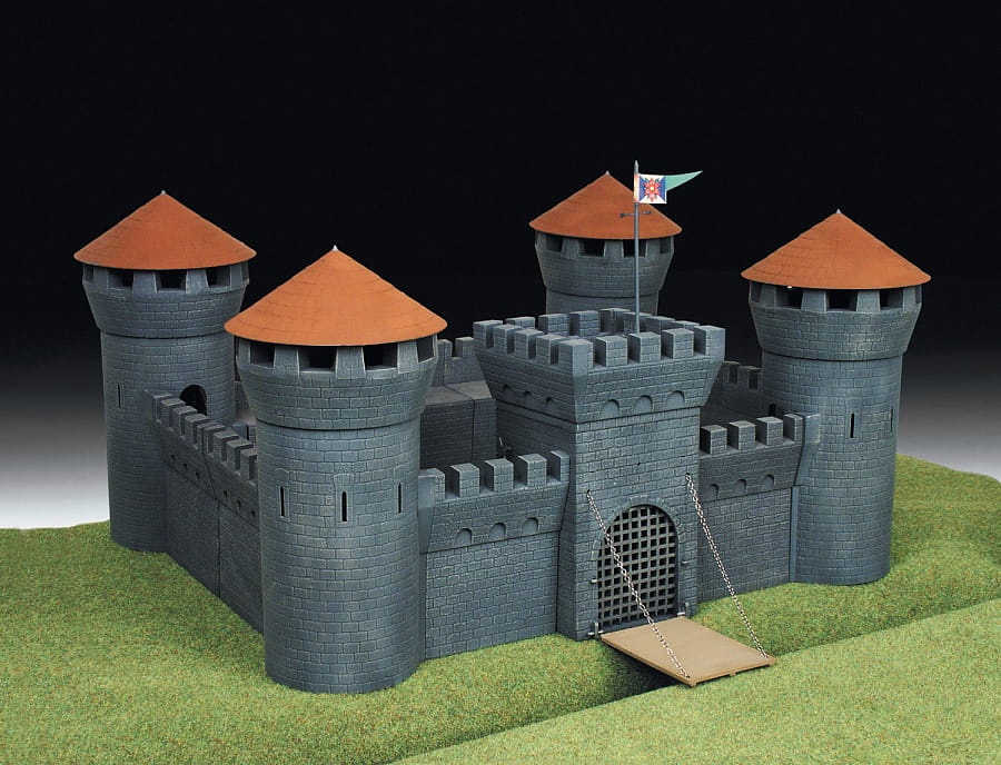 Zdjęcie dodatkowe produktu Średniowieczna kamienna forteca 1:72 Zvezda 8510