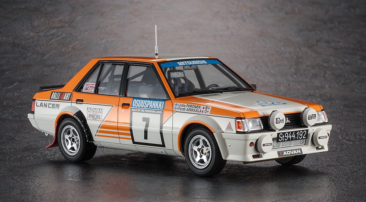 Zdjęcie dodatkowe produktu Mitsubishi Lancer EX 2000 Turbo (Detail Up) 1:24 Hasegawa SP585