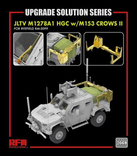Upgrade set for 5099 JLTV 1:35 Rye Field Model 2059