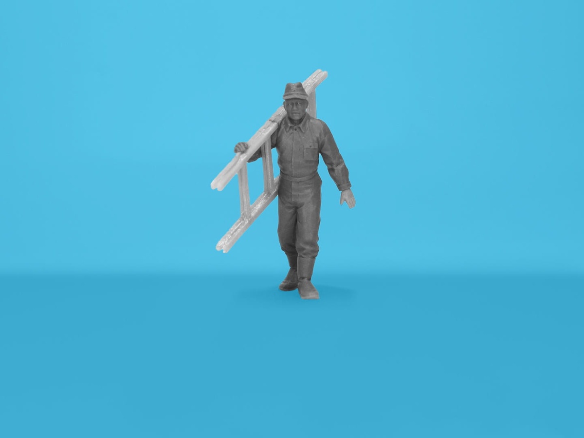 Zdjęcie dodatkowe produktu Japanese pilots and Ground Personnel WWII (5 figurek) 1:48 ICM 48053