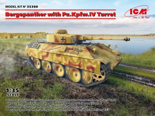 Bergepanther with Pz.Kpfw.IV Turret 1:35 ICM 35360