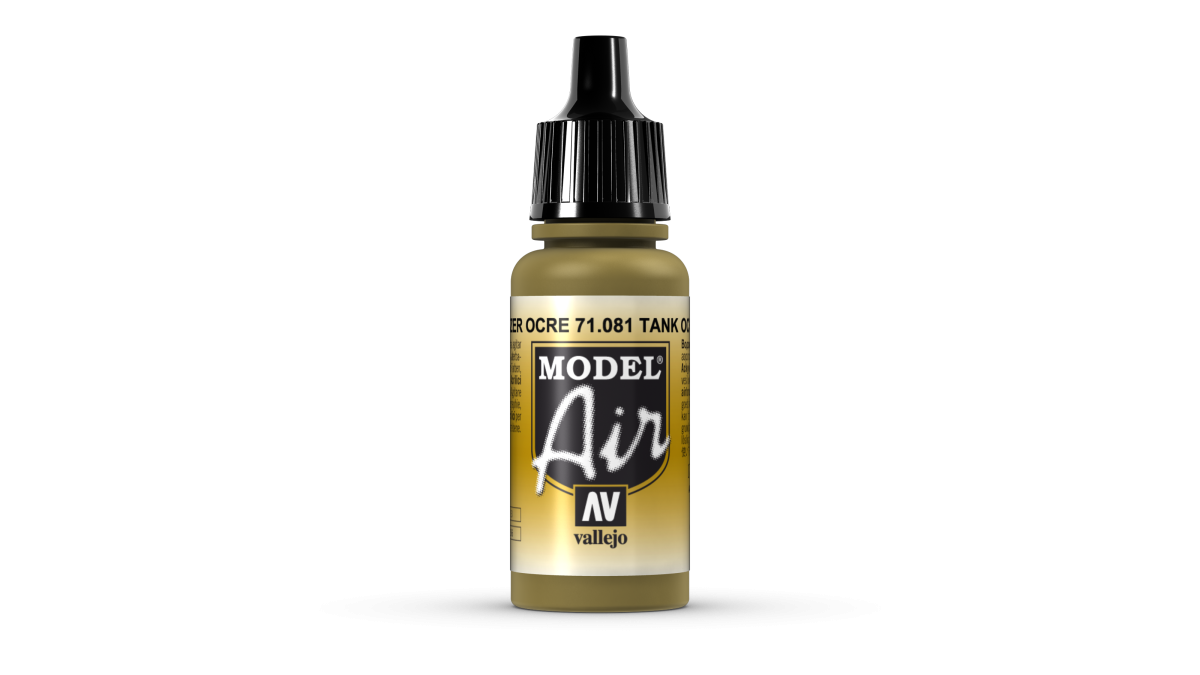 Zdjęcie dodatkowe produktu Vallejo 71081 Ochre Model Air Farba
