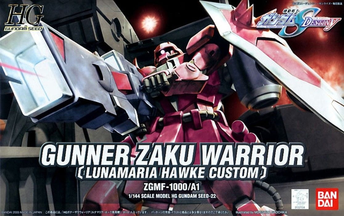 Zdjęcie główne produktu Gunpla ZGMF-1000/A1 Gunner ZAKU Warrior (Lunamaria Hawke Custom) HGGS 1:144
