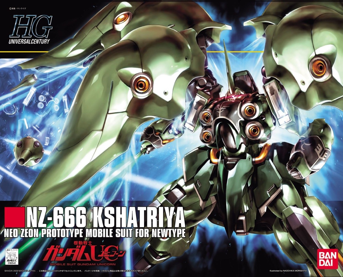 Zdjęcie główne produktu Gunpla NZ-666 Kshatriya HGUC 1:144