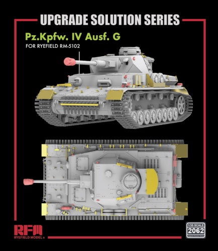 Upgrade Solution Series For RFM-5102 Pz.Kpfw. IV Ausf. G 1:35 Rye Field Model 2062