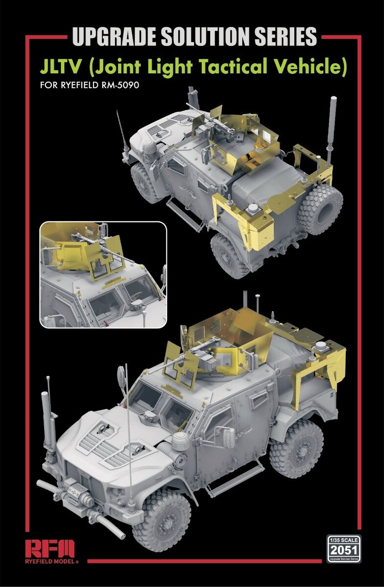 Zdjęcie główne produktu Upgrade Solution Series for RM-5090 JLTV (Joint Light Tactical Vehicle) 1:35 Rye Field Model 2051