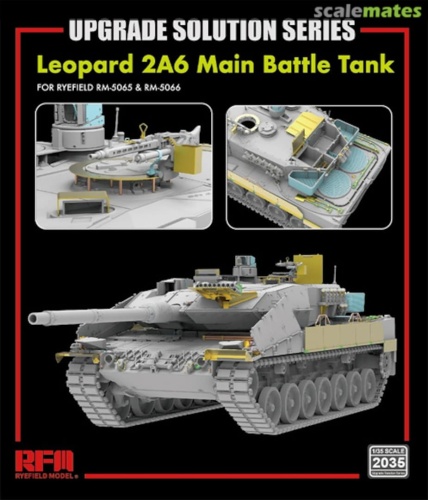 Leopard 2A6 upgrade set 1:35 Rye Field Model 2035