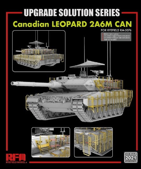 Zdjęcie główne produktu Upgrade Solution Series for Canadian LEOPARD 2A6M CAN 1:35 Rye Field Model 2021