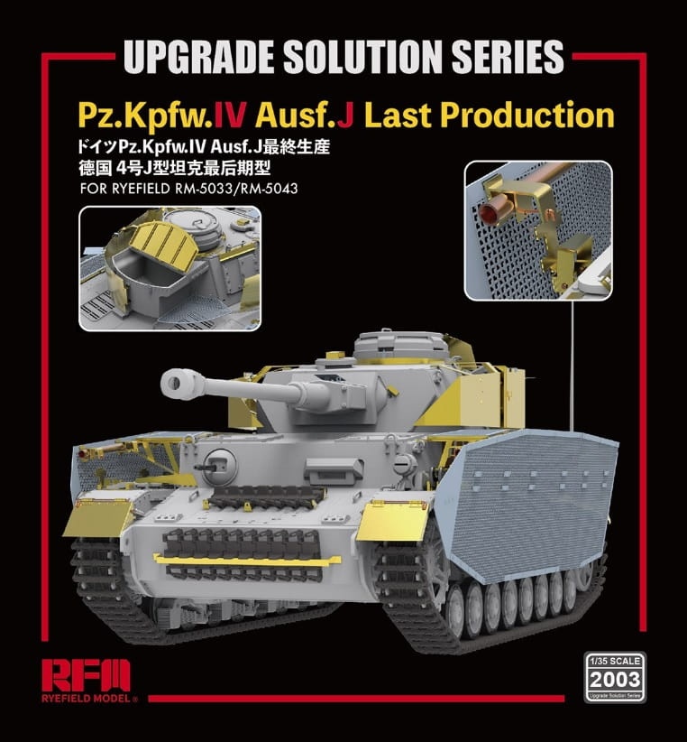 Zdjęcie główne produktu Zestaw waloryzacji do Pz.Kpfw.IV Ausf. J Last Production 1:35 Rye Field Model 2003