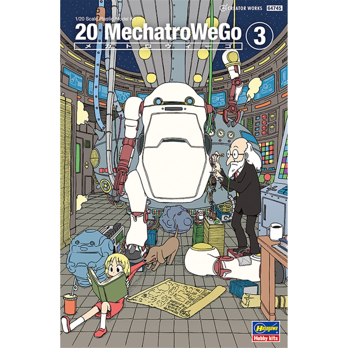 Zdjęcie główne produktu MechatroWeGo 20 No. 3, Retro. 1:20 Hasegawa 64745