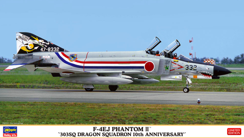 F-4EJ Phantom II 303SQ Dragon Squadron 10th Anniversary 1:72 Hasegawa 02405